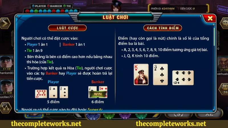 Hướng dẫn cách chơi Baccarat Vip79 đơn giản Hướng dẫn cách chơi bài Baccarat