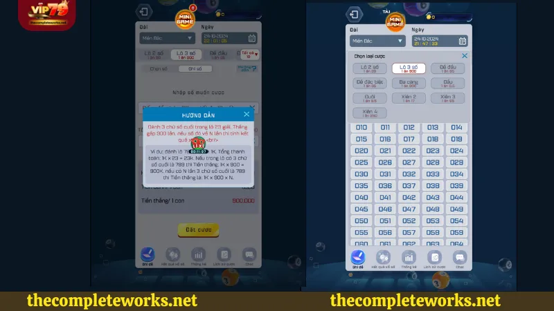 Đa dạng hình thức cá cược - Ưu điểm của sảnh lô đề Vip79 Ưu điểm của lô đề Vip79