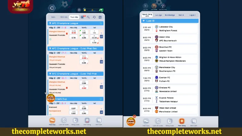 Ưu điểm của sảnh cược thể thao Vip79 Ưu điểm của sảnh cược thể thao Vip79